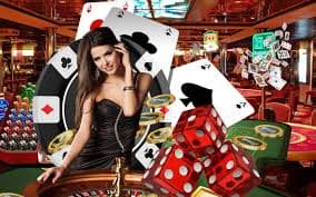 virusbola mobile app home screen showing Liga 1 and live-dealer game tiles